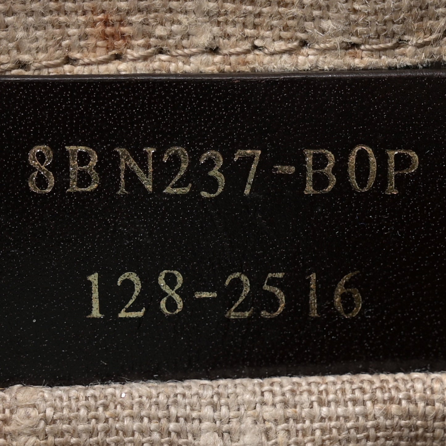 Calfskin Studded Medium B Fab Drawstring Tote Milk Multicolor