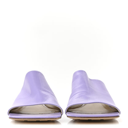 Bottega Veneta Lambskin Stretch Mule 40mm Sandals  41.5 Lavender 3 of 7