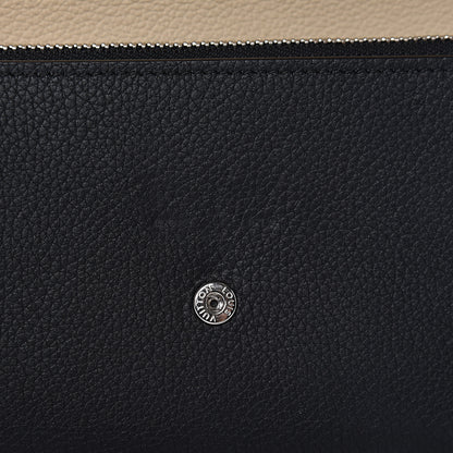 Louis Vuitton Calfskin Lockme II Wallet Vanille Black 10 of 14