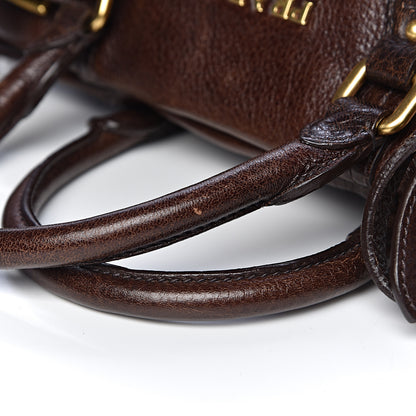 Prada Deerskin Duffel Bag Bruciato 21 of 21