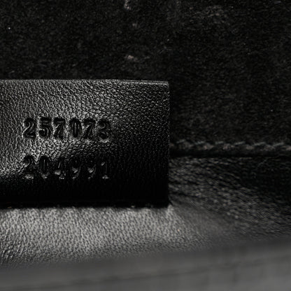 Gucci Patent Microguccissima Small Broadway Clutch Black 7 of 7