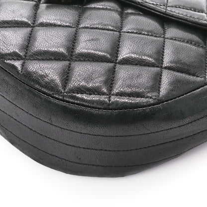 Chanel Lambskin Quilted Messenger Black 10 of 11