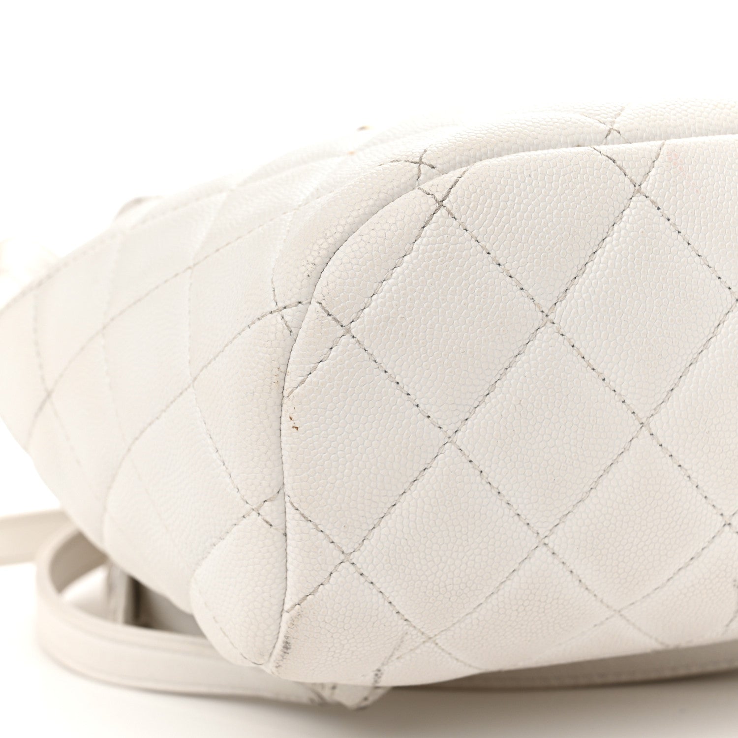 Chanel Caviar Quilted Mini Urban Spirit Backpack White 8 of 30