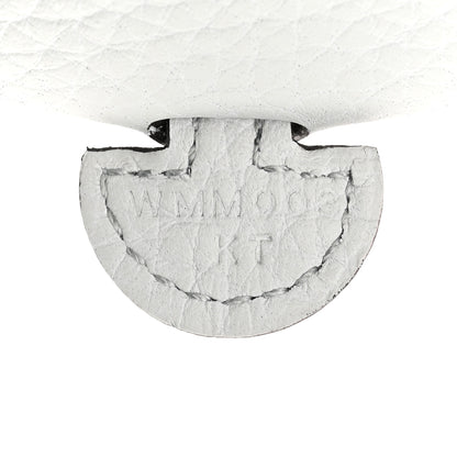 Hermes Taurillon Clemence Amazone Evelyne TPM Bleu Pale Gris Etain 7 of 11