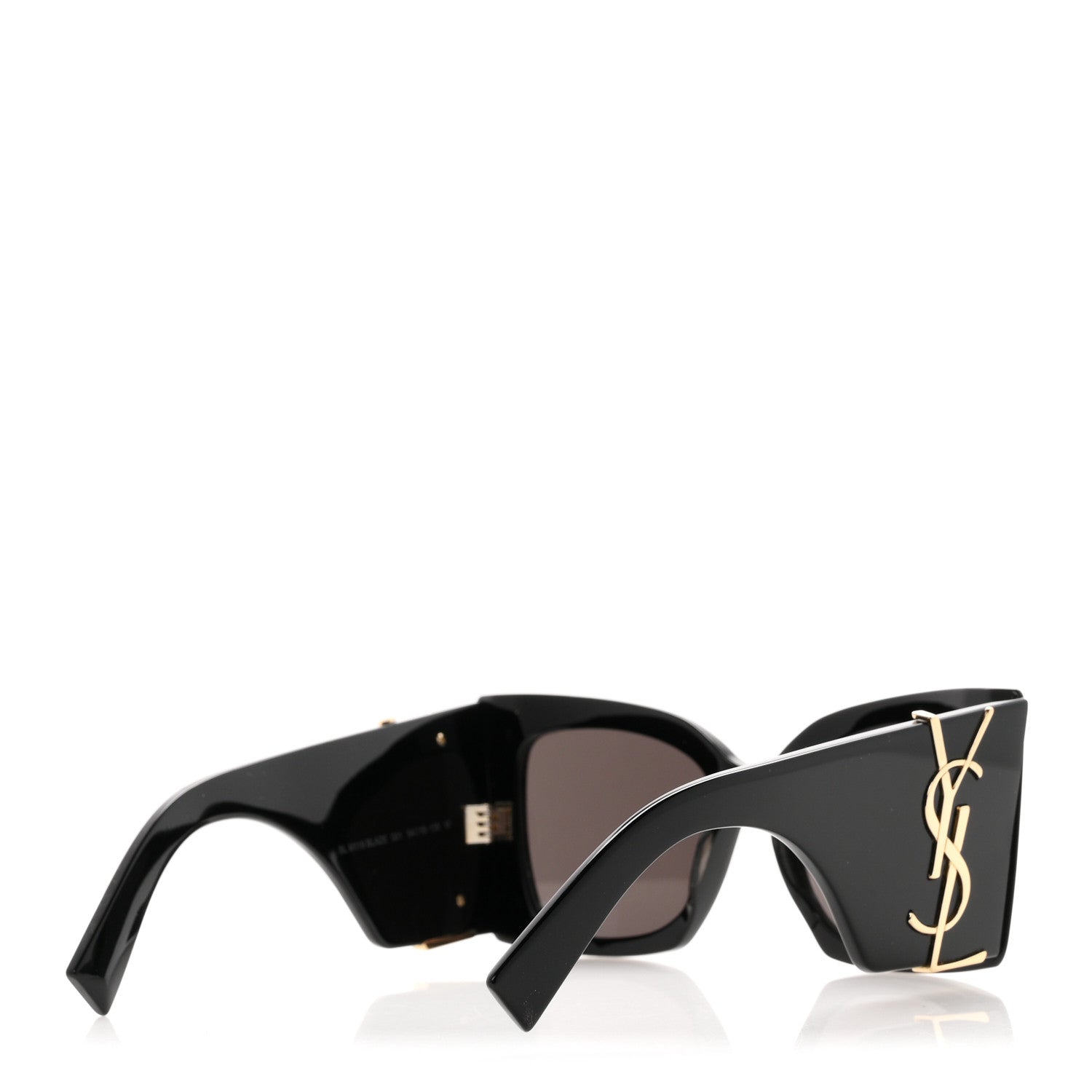 Saint Laurent Acetate Blaze Sunglasses SL M119 Black 4 of 8