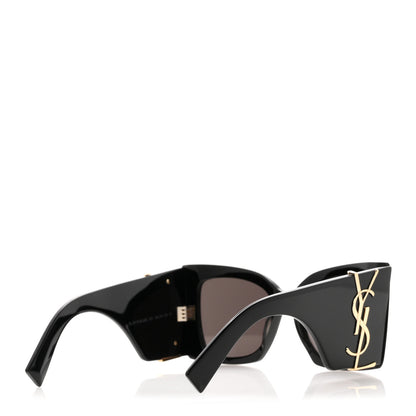 Saint Laurent Acetate Blaze Sunglasses SL M119 Black 4 of 8