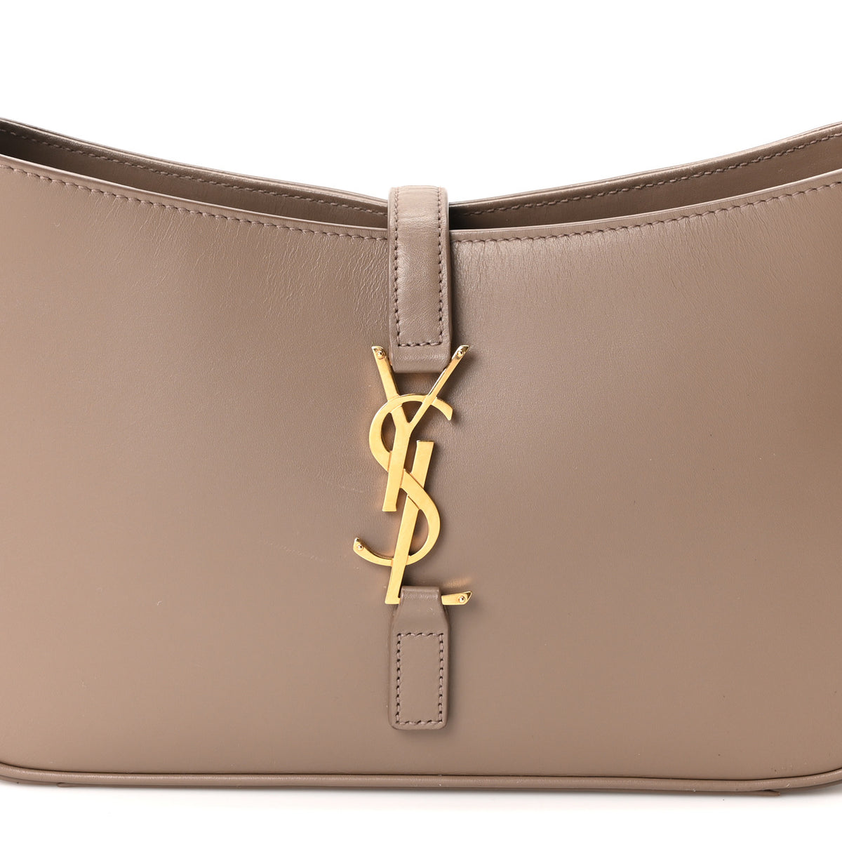 Smooth Calfskin Le 5 A 7 Hobo Taupe