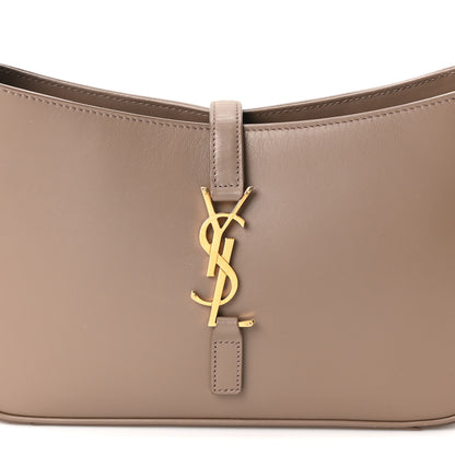 Saint Laurent Smooth Calfskin Le 5 A 7 Hobo Taupe 8 of 10