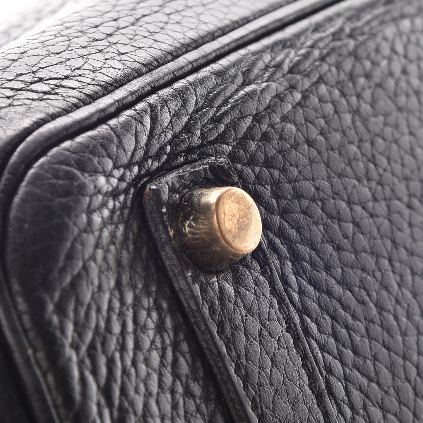 Taurillon Clemence Birkin 35 Black