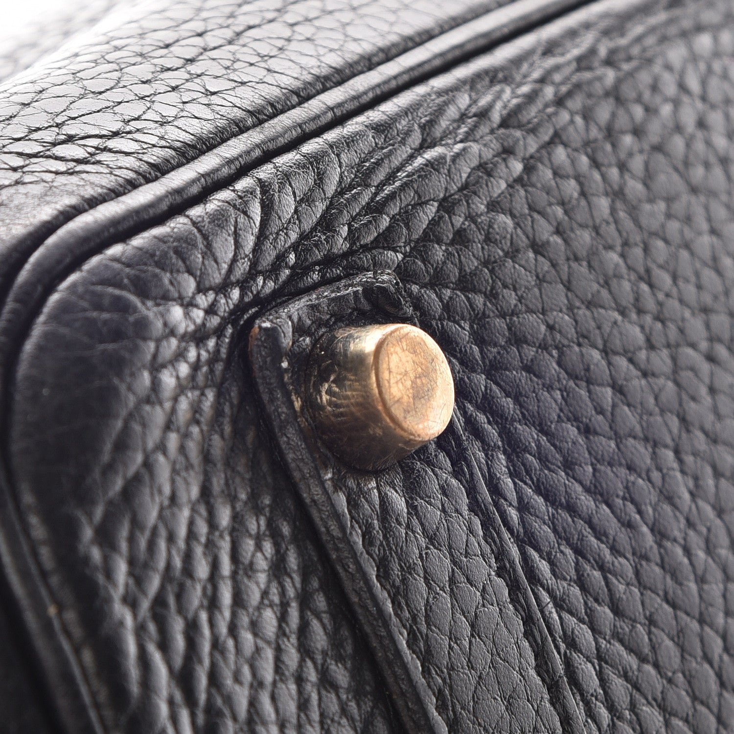 Hermes Taurillon Clemence Birkin 35 Black 7 of 42