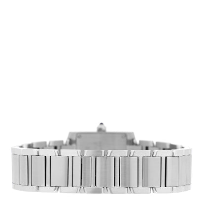 Cartier Stainless Steel 20mm Tank Francaise Quartz Watch 3 of 5