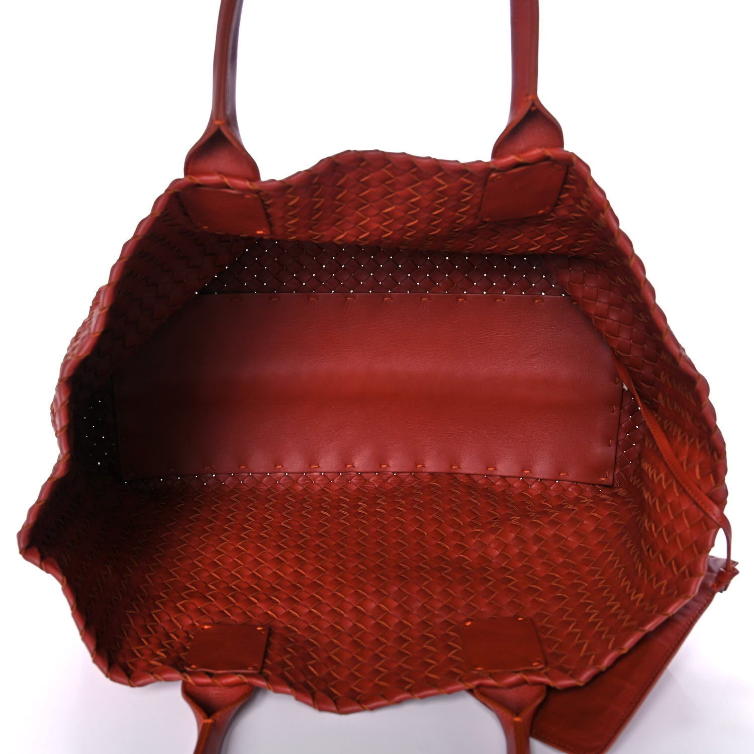 Bottega Veneta Nappa Intrecciato Medium Cabat Rust 4 of 9