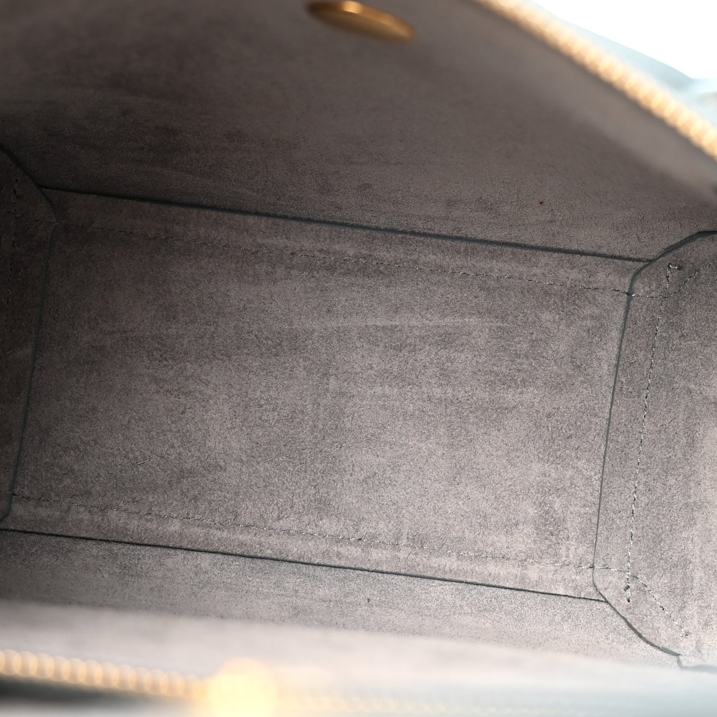 Grained Calfskin Nano Belt Bag Celadon