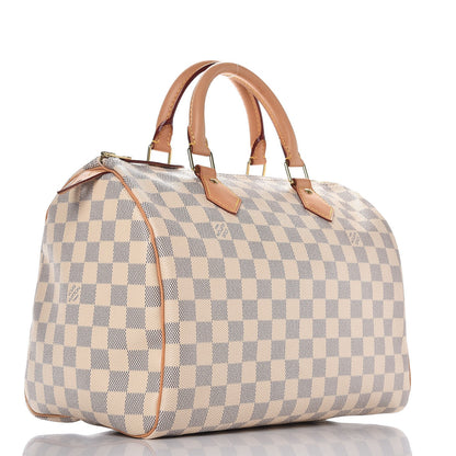 Louis Vuitton Damier Azur Speedy 30 3 of 9