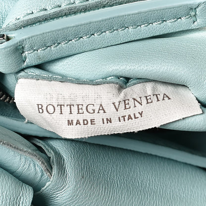 Bottega Veneta Paper Calfskin Maxi Intreccio Padded Cassette Crossbody Bag Ice 8 of 14