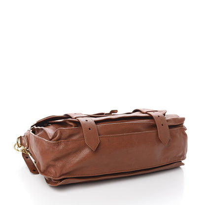 Proenza Schouler Lambskin Medium PS1 Satchel Saddle 3 of 9