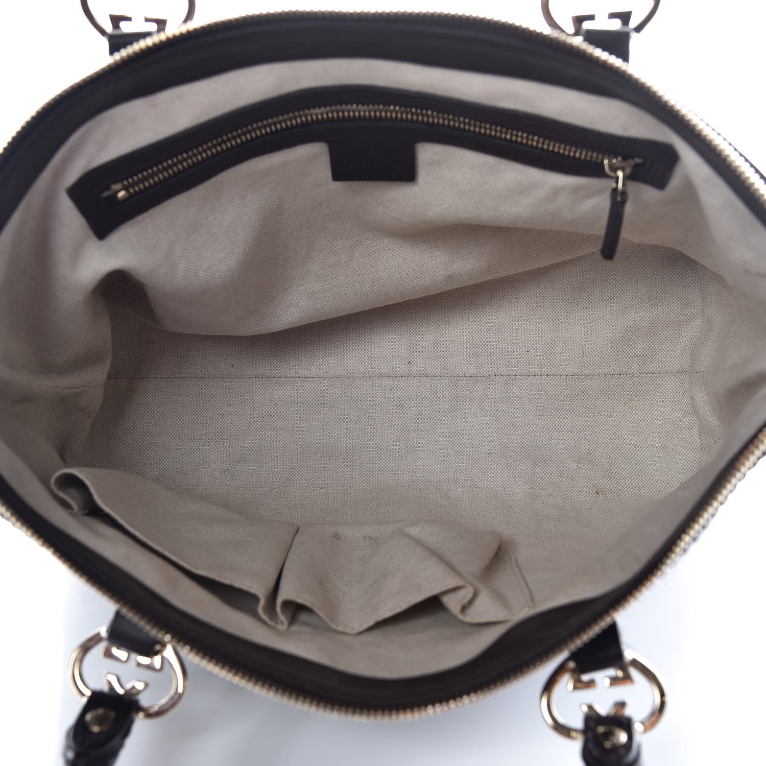 Gucci Guccissima Small Lovely Heart Tote Chocolate 7 of 11