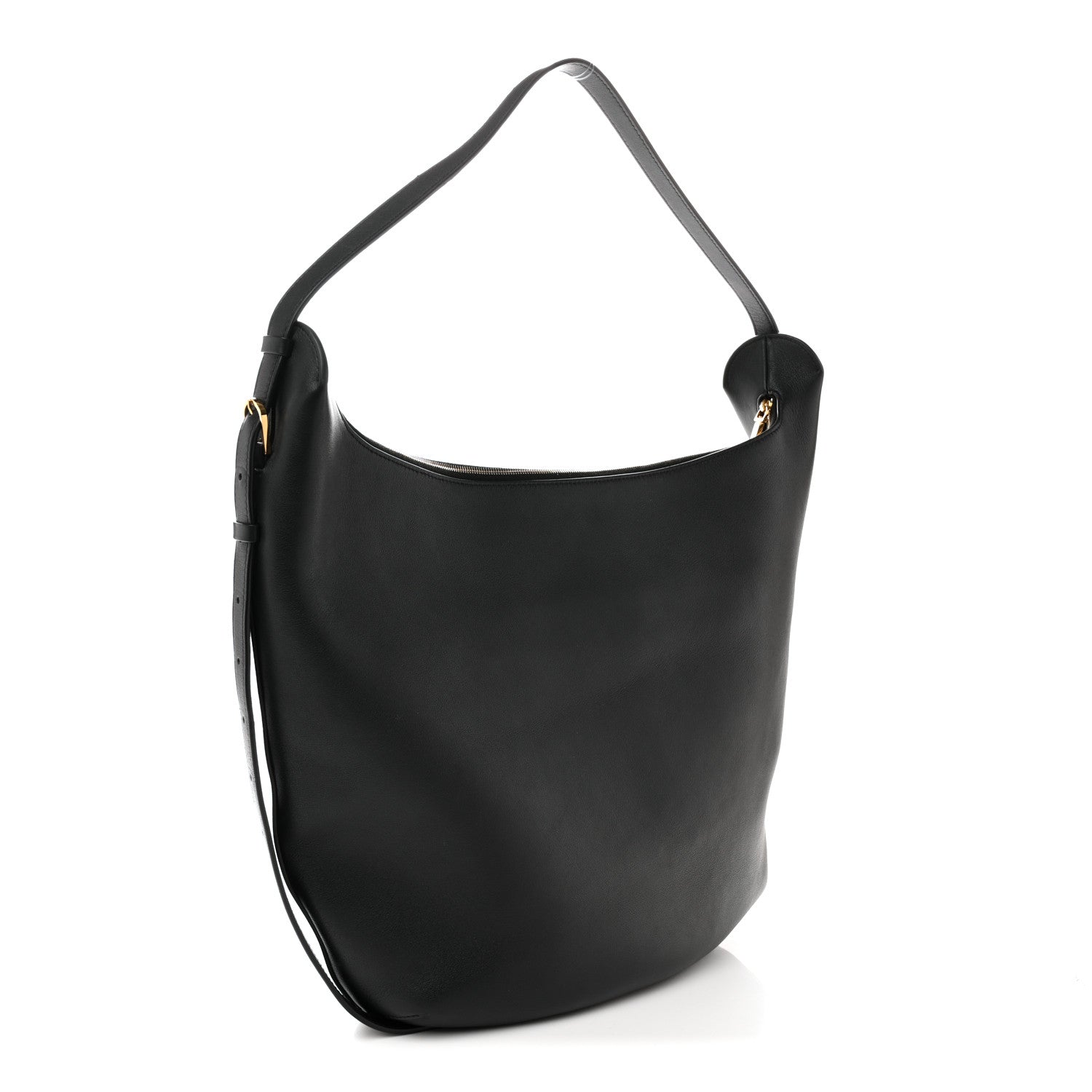 The Row Calfskin N/S Allie Bag Black 3 of 12