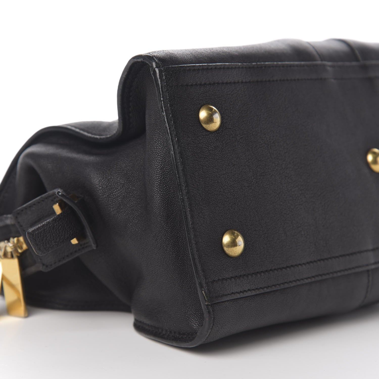Saint Laurent Sheepskin Small Cabas ChYc Black 11 of 14