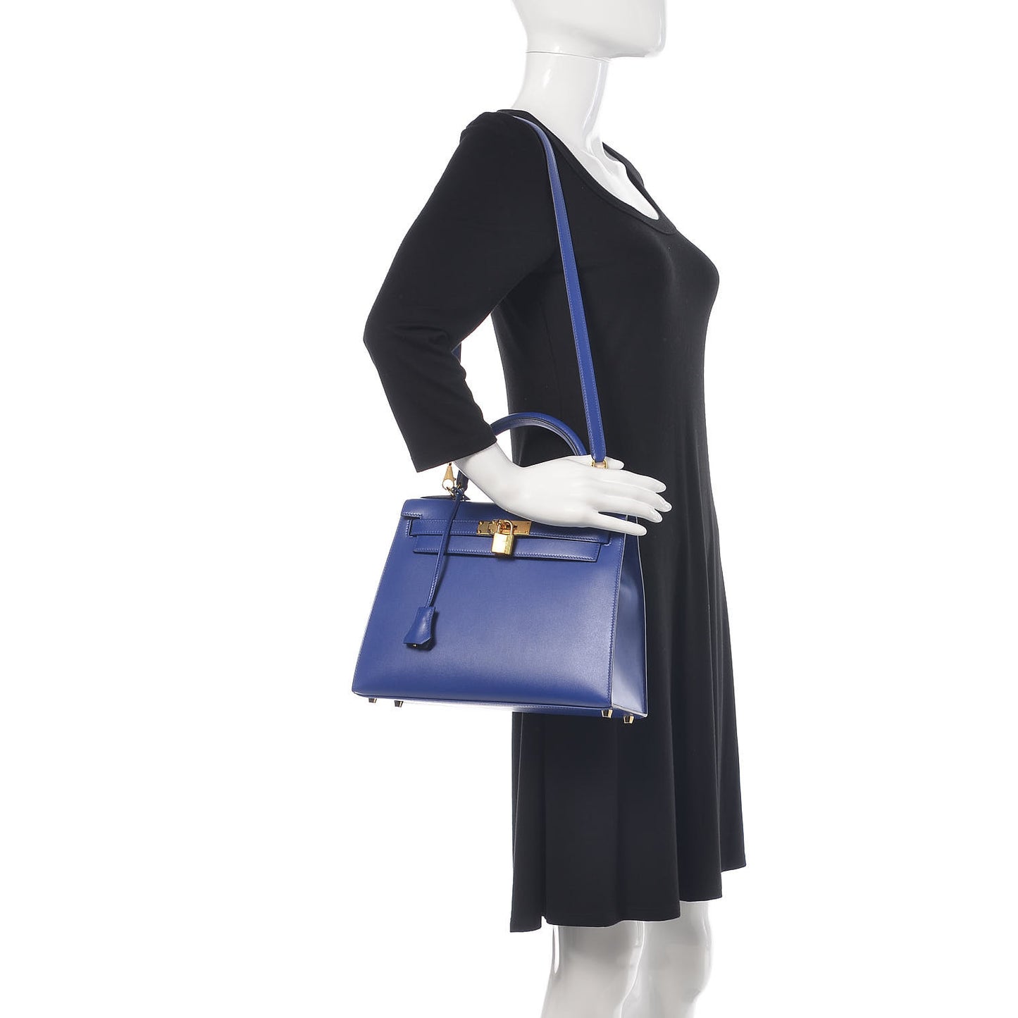 Tadelakt Kelly Sellier 28 Bleu Electrique