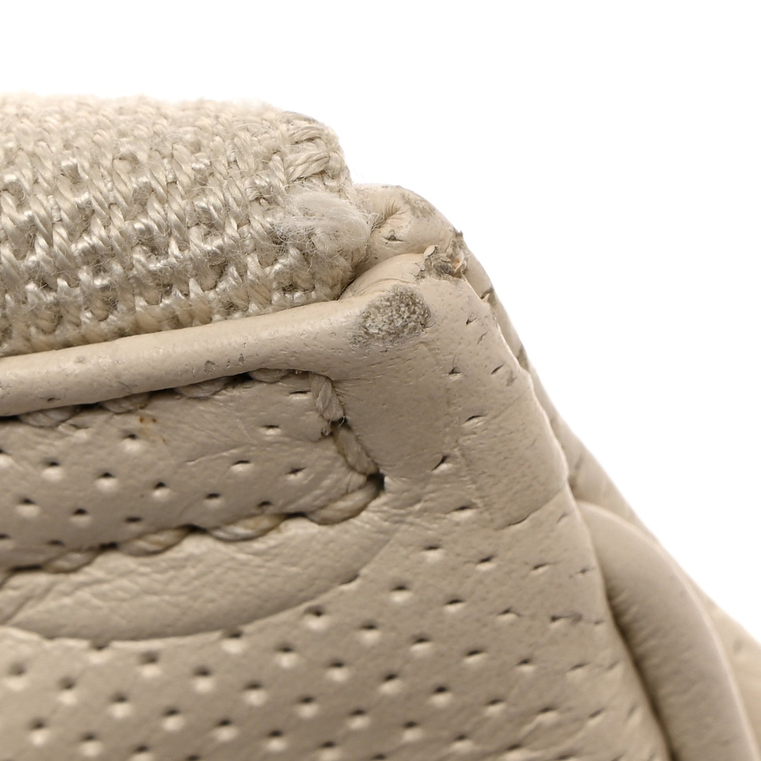 Gucci Calfskin GG Tennis Embossed Belt Bag Mystic White 11 of 13