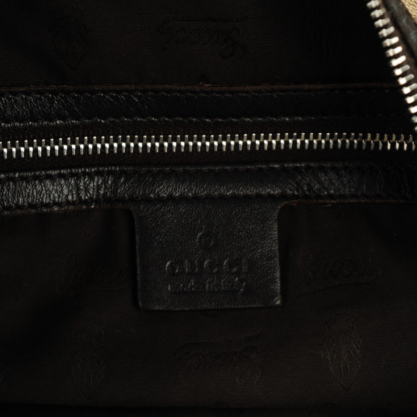 Monogram Large GG Twins Hobo Dark Brown