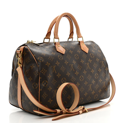 Louis Vuitton Monogram Speedy Bandouliere 35 3 of 14