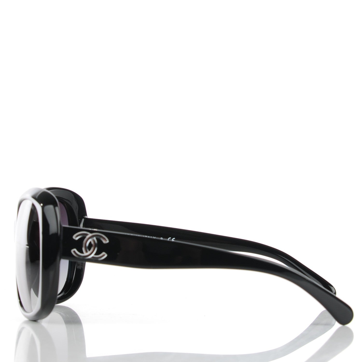 Chanel Polarized CC Sunglasses 5013C Black 3 of 6
