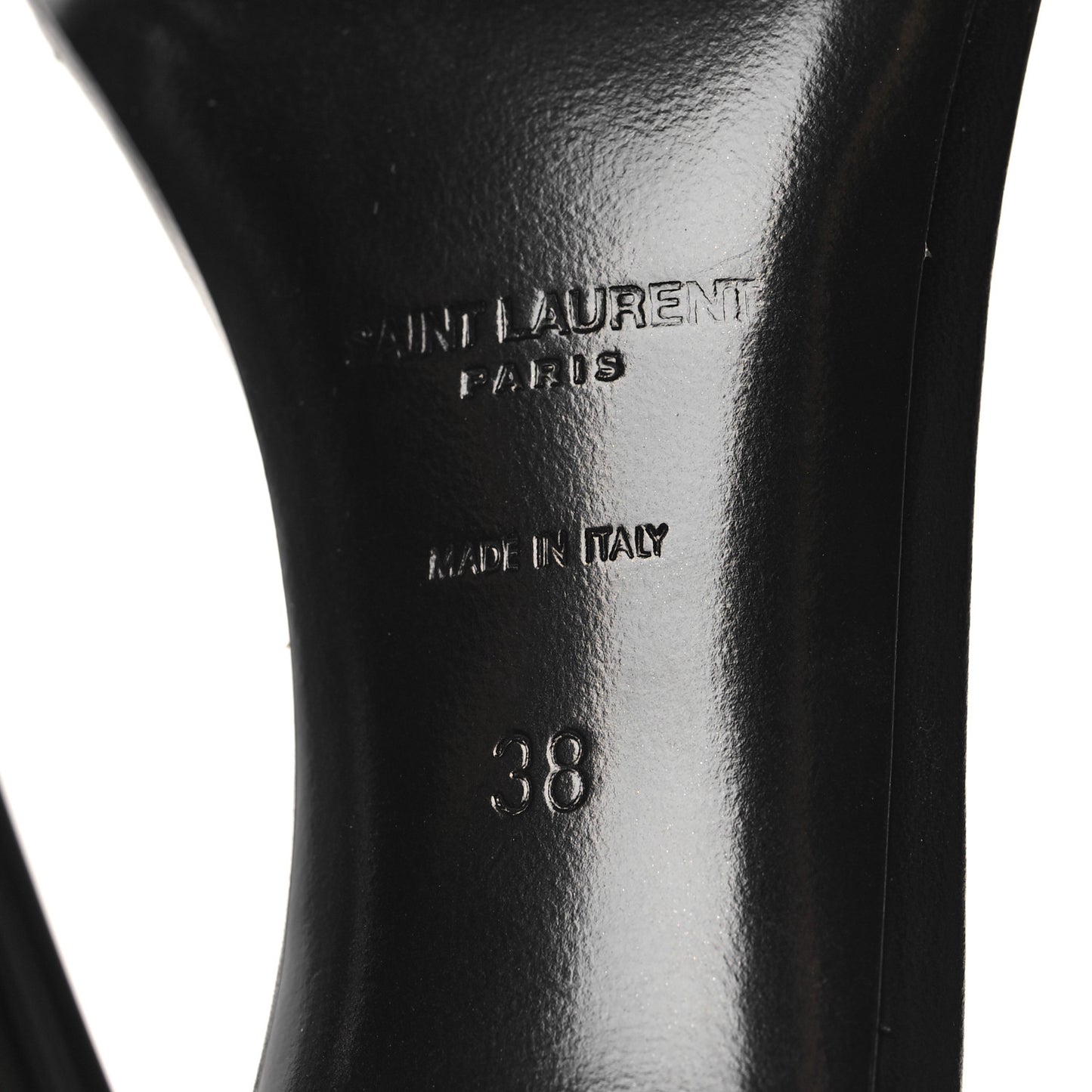 Calfskin Lexi 90 Ankle Strap Sandals 38 Black