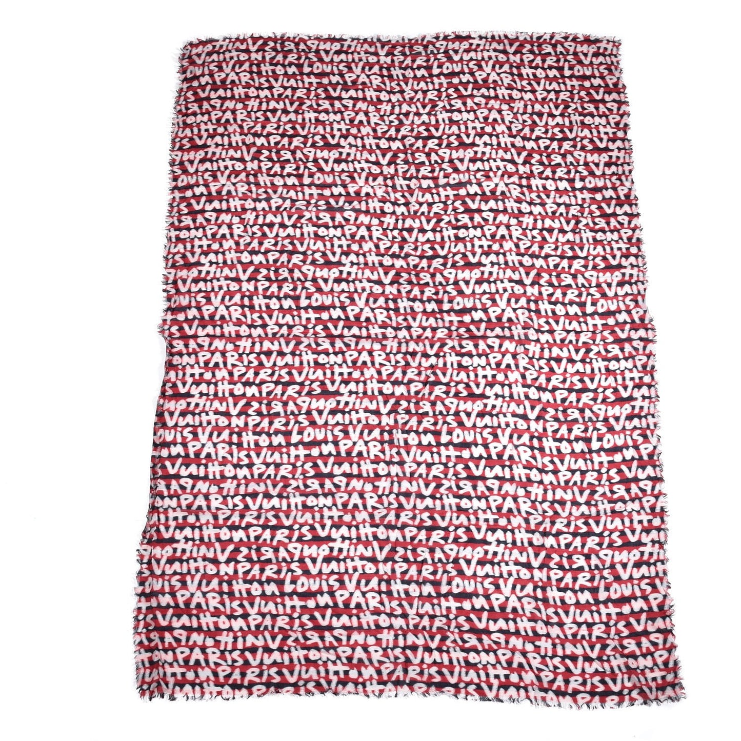 Graffiti Striped Scarf