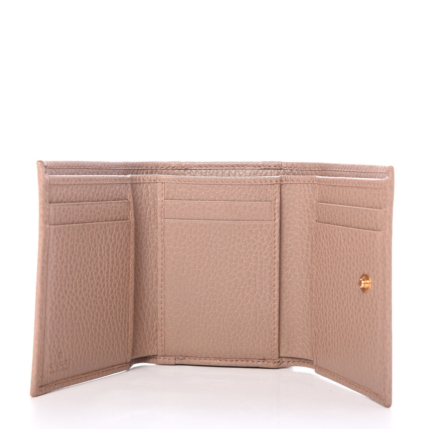 Dollar Calfskin GG Marmont Wallet Porcelain Rose