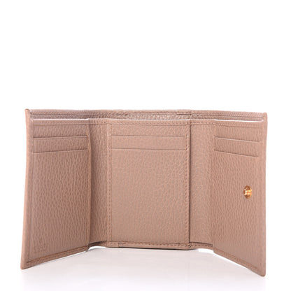Gucci Dollar Calfskin GG Marmont Wallet Porcelain Rose 5 of 6