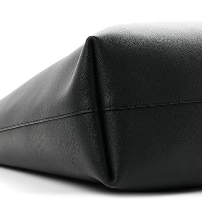 Saint Laurent Calfskin Large Shopping Tote Black 10 of 11