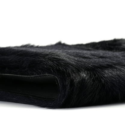 Jimmy Choo Faux Mink Varenne Chain Clutch Navy 4 of 8