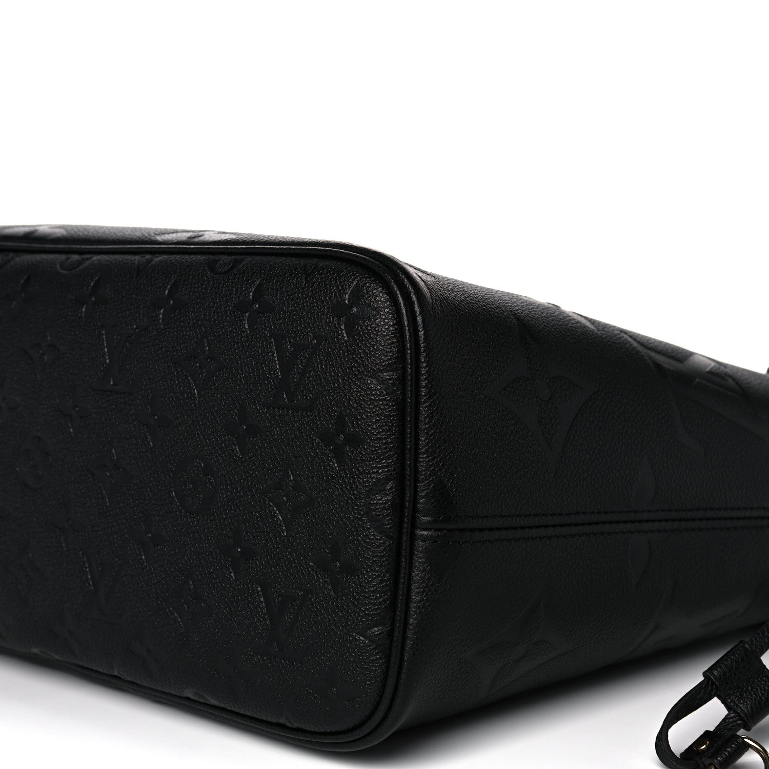 Louis Vuitton Empreinte Monogram Giant Neverfull MM Black 8 of 9