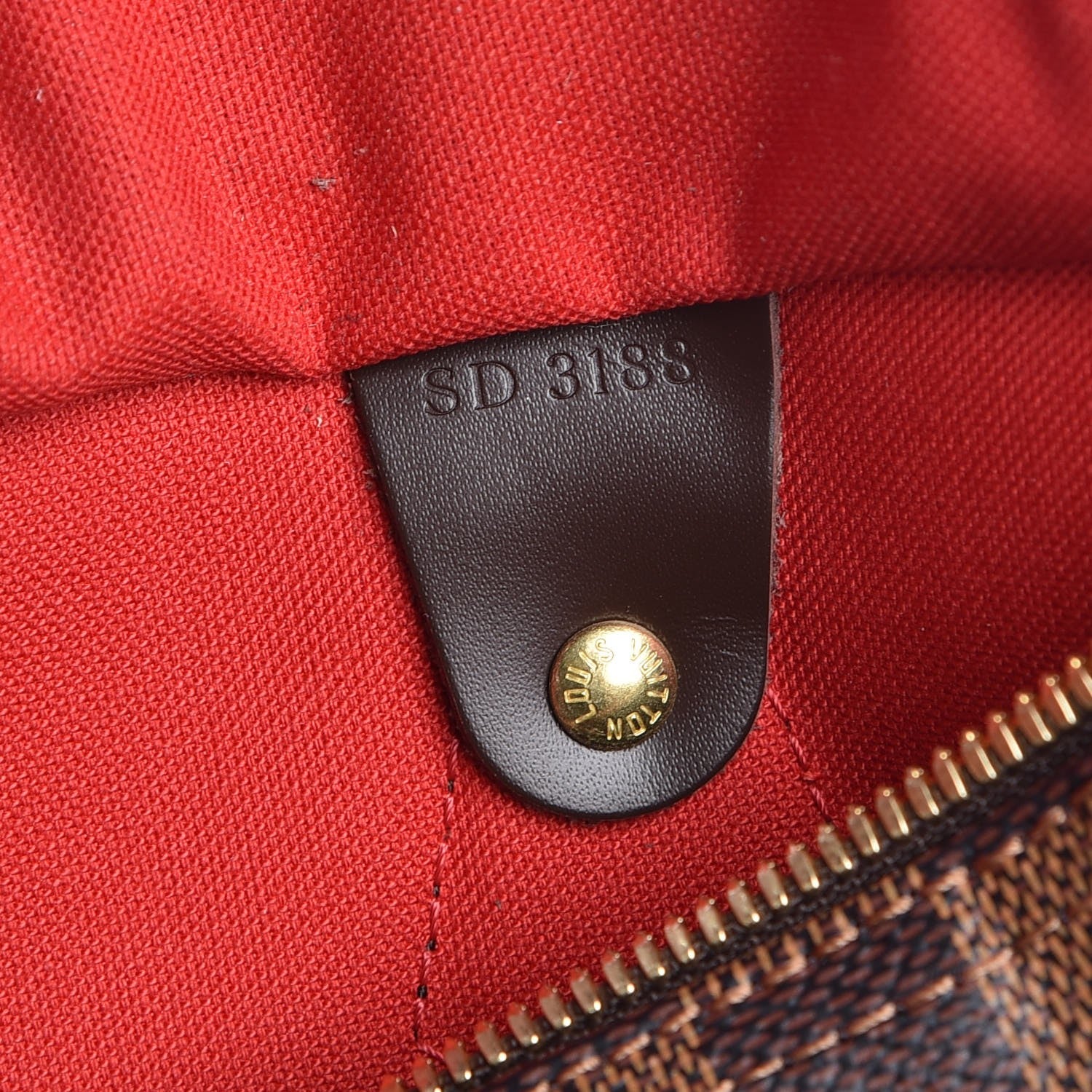 Louis Vuitton Damier Ebene Speedy Bandouliere 30 6 of 7