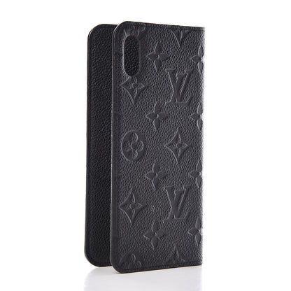 Louis Vuitton Empreinte iPhone X/XS Folio Case Black 3 of 10
