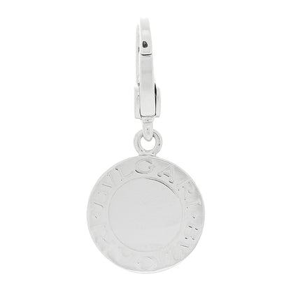 Bulgari 18K White Gold Black Onyx BVLGARI BVLGARI Charm Pendant 3 of 3