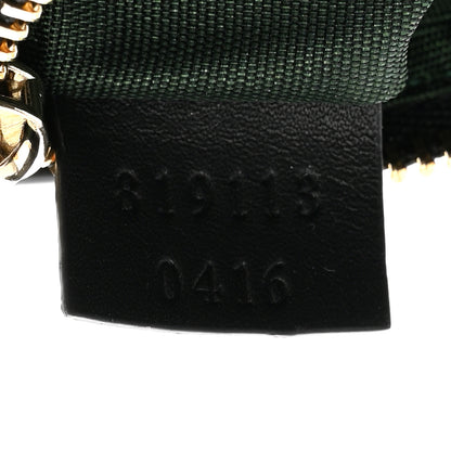 Gucci GG Supreme Monogram Selleria Key Case Beige Black 7 of 8