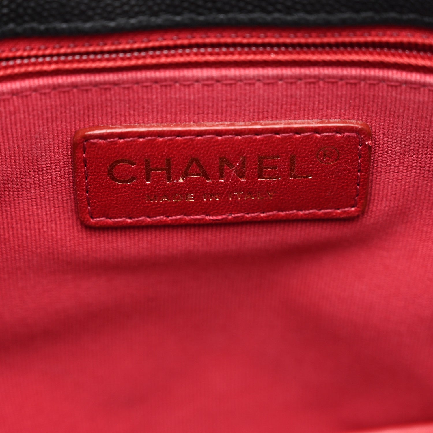 Chanel Caviar Quilted Wavy CC Hobo Black 6 of 12
