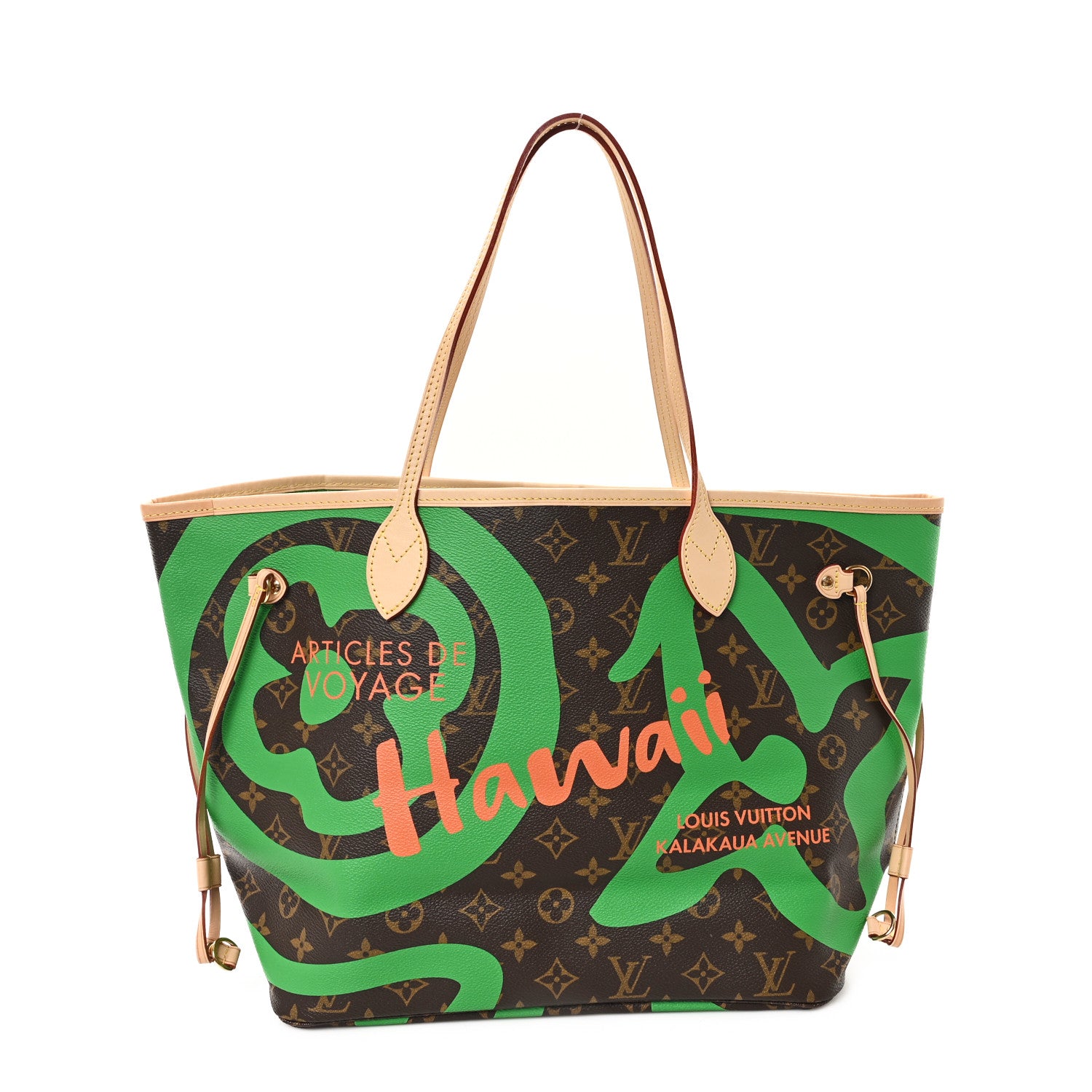 Louis Vuitton Monogram Tahitienne Hawaii Neverfull MM 1 of 12