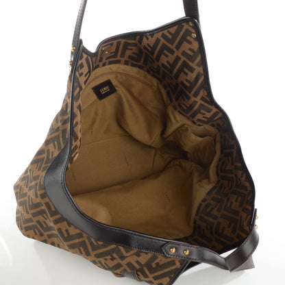 Fendi Zucca Large Chef Tote Tobacco 8 of 8
