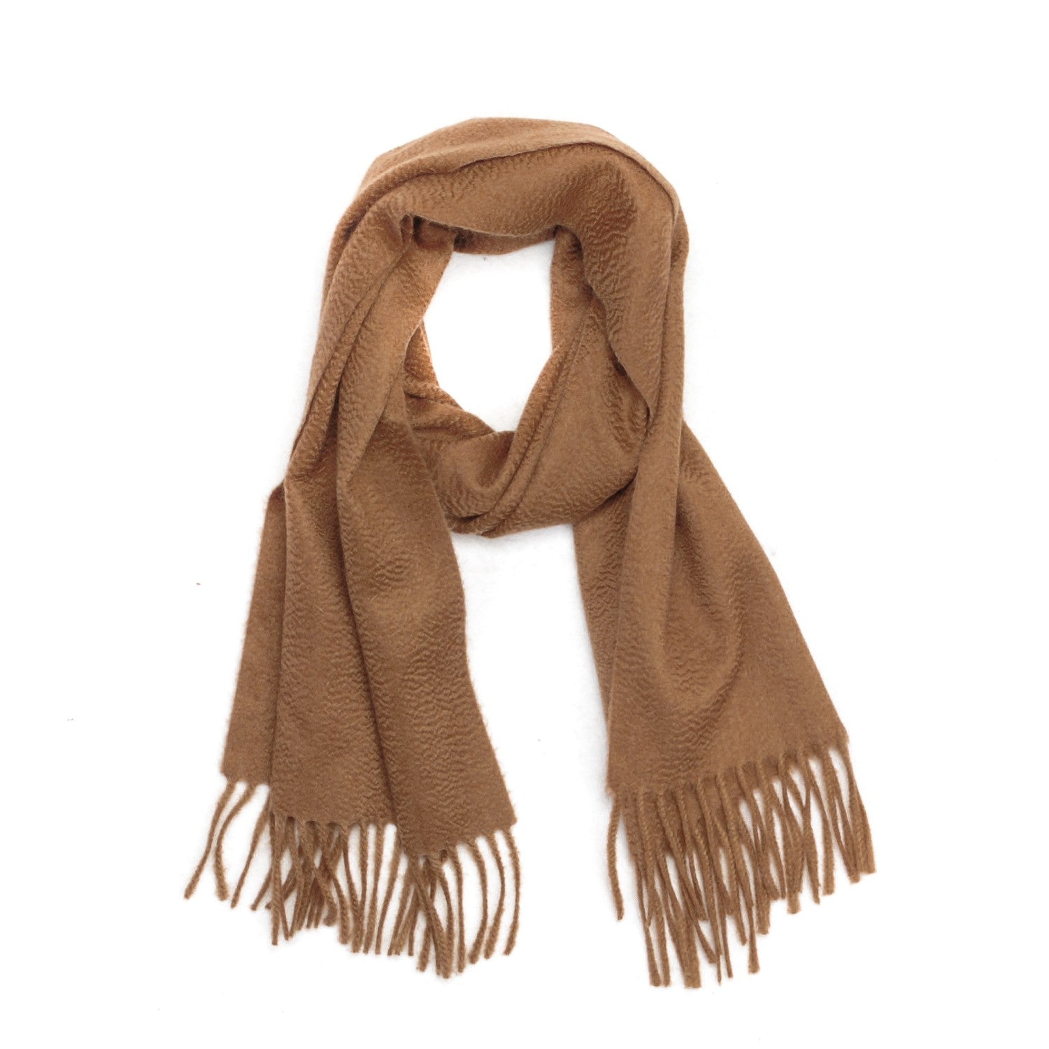 Louis Vuitton Cashmere Jhelam Muffler Scarf Camel 1 of 4
