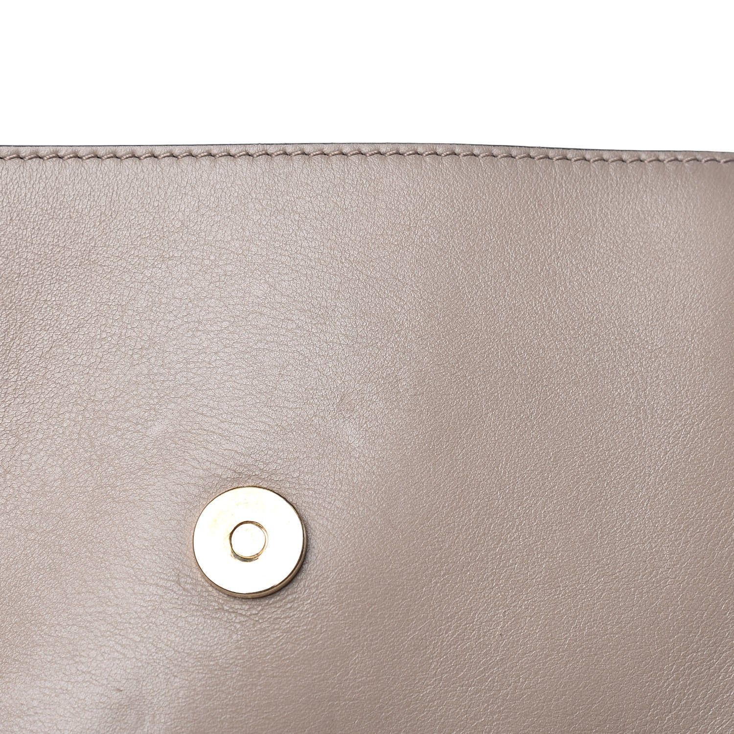 Chloe Calfskin Suede Medium Faye Shoulder Bag Motty Grey 15 of 16