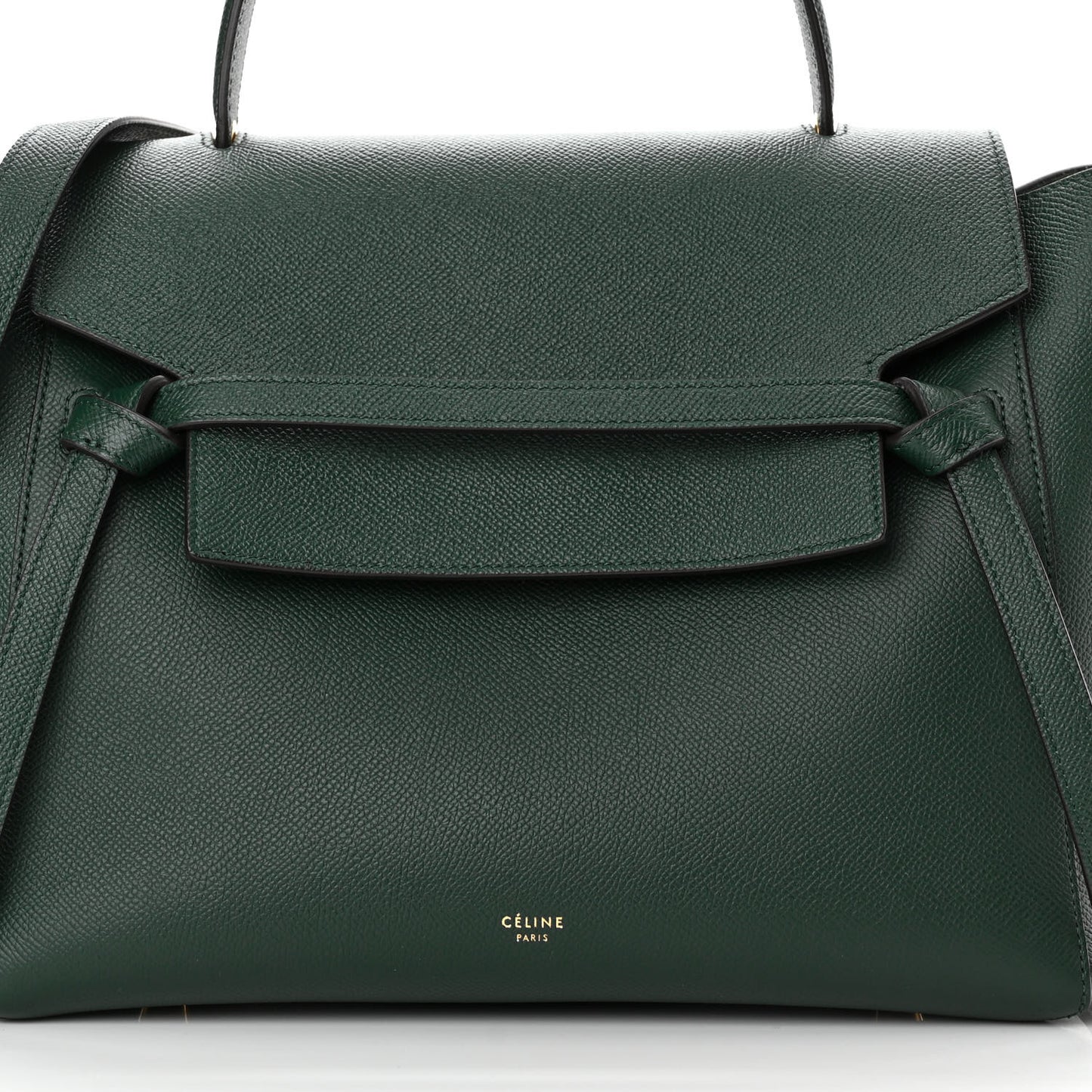 Grained Calfskin Mini Belt Bag Amazone