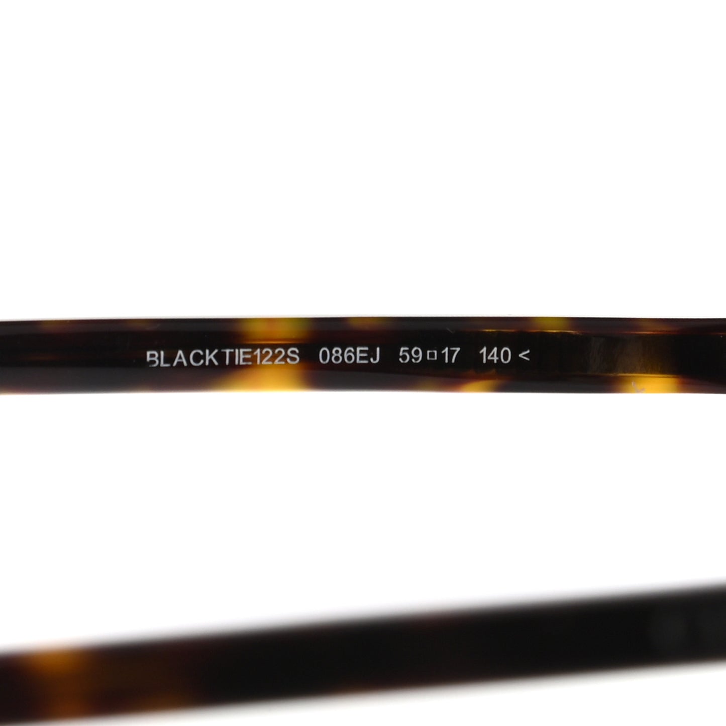 HOMME Black Tie Sunglasses 122S Tortoise
