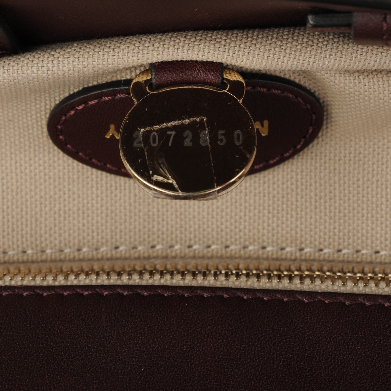 Mulberry Classic Calfskin Suffolk Oxblood 7 of 7