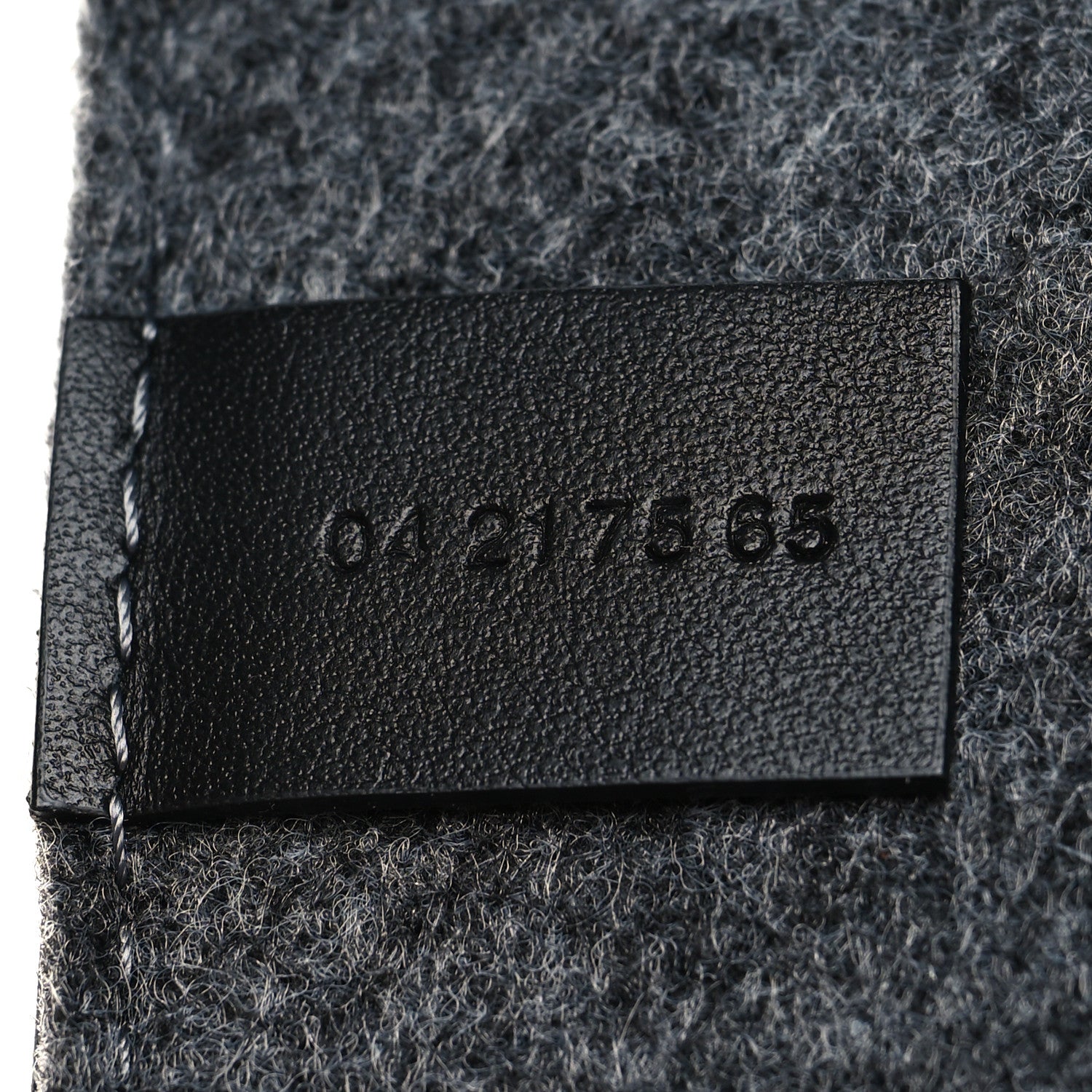 Chloe Felt Shiny Calfskin Medium Woody Ribbon Tote Cashmere Gray 7 of 11