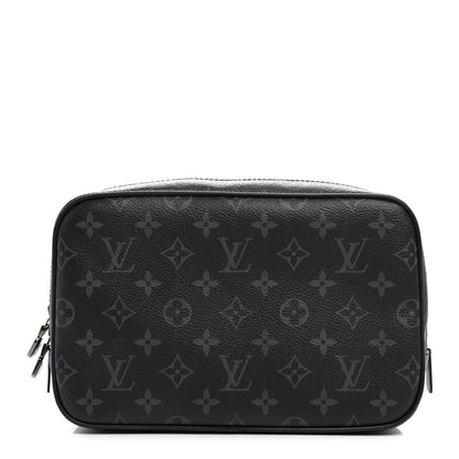 Louis Vuitton Monogram Eclipse Toilet Pouch GM 1 of 7