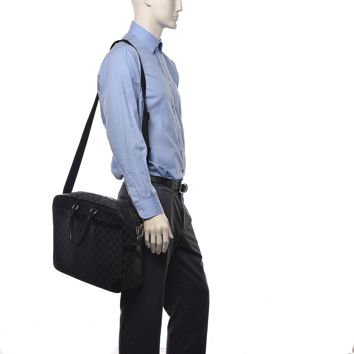 Damier Graphite Porte-Documents Voyage GM